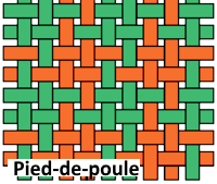 Tissage-pied-de-poule