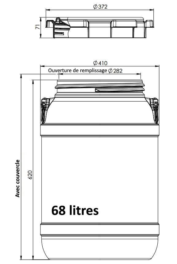 bidon-etanche-curver-68l